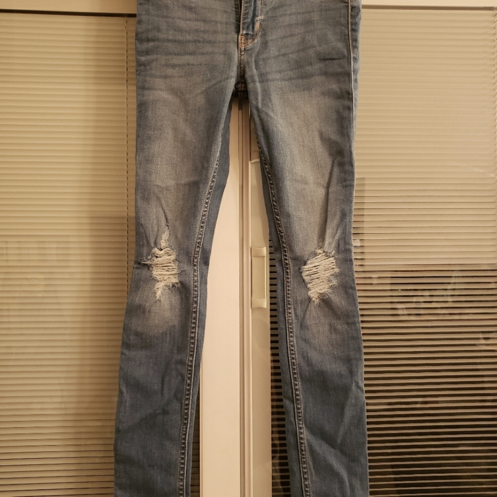 NWT Hollister size 0 denim jeggins